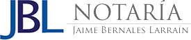 Notaría Jaime Bernales Larraín